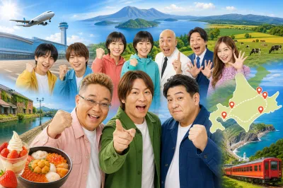 かのサンド ゴールデン2時間SPの放送時間・出演者・北海道横断ルートと見どころまとめ