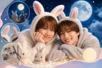 丈橋 ウサギの週刊TVガイド10／23号見どころまとめ｜双子ウサギ・月夜カット・5問5答