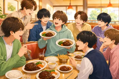 なにわ男子 静岡 ファミレスで何を食べた？大橋和也の大食いエピソードと7人の仲良し秘話