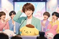 大橋和也のプリン自己紹介忘れ｜会見の流れ・メンバーのツッコミ・サンリオ新CM情報まとめ